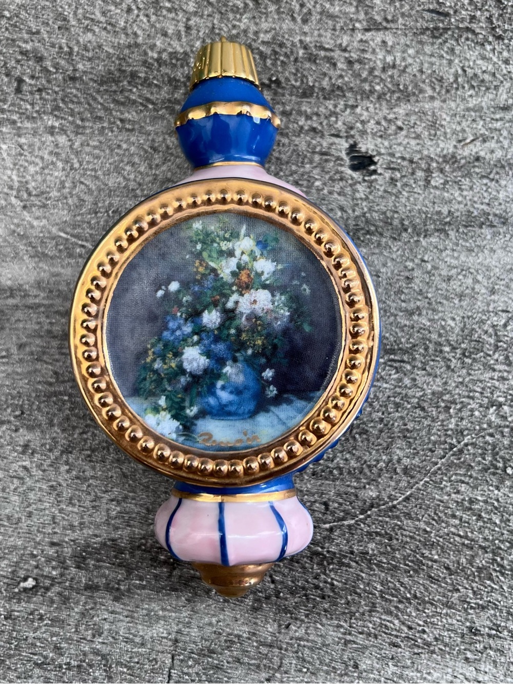 Goebel Artis Orbis "Flowers of Spring" Christmas Ornament by Auguste Renior